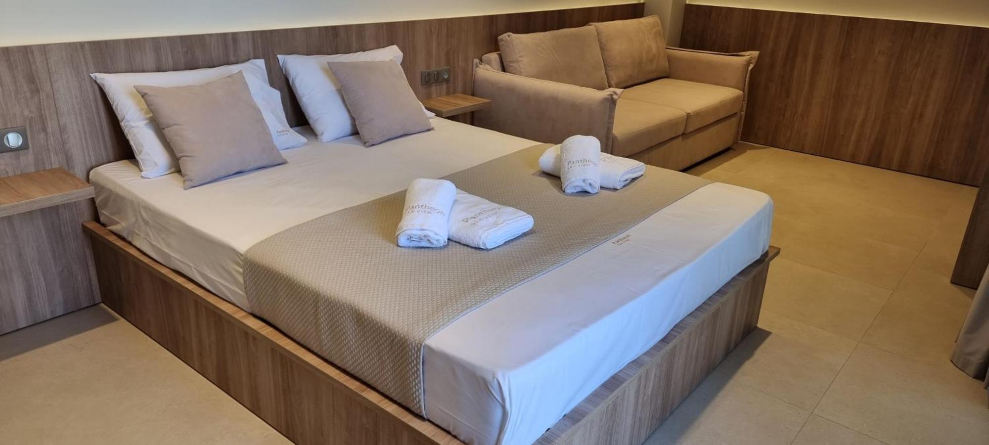 尼欧波洛伊Pantheon Sea View公寓式酒店 客房 照片
