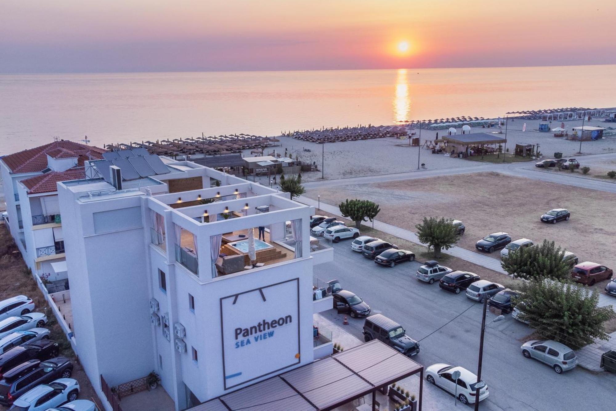 尼欧波洛伊Pantheon Sea View公寓式酒店 外观 照片